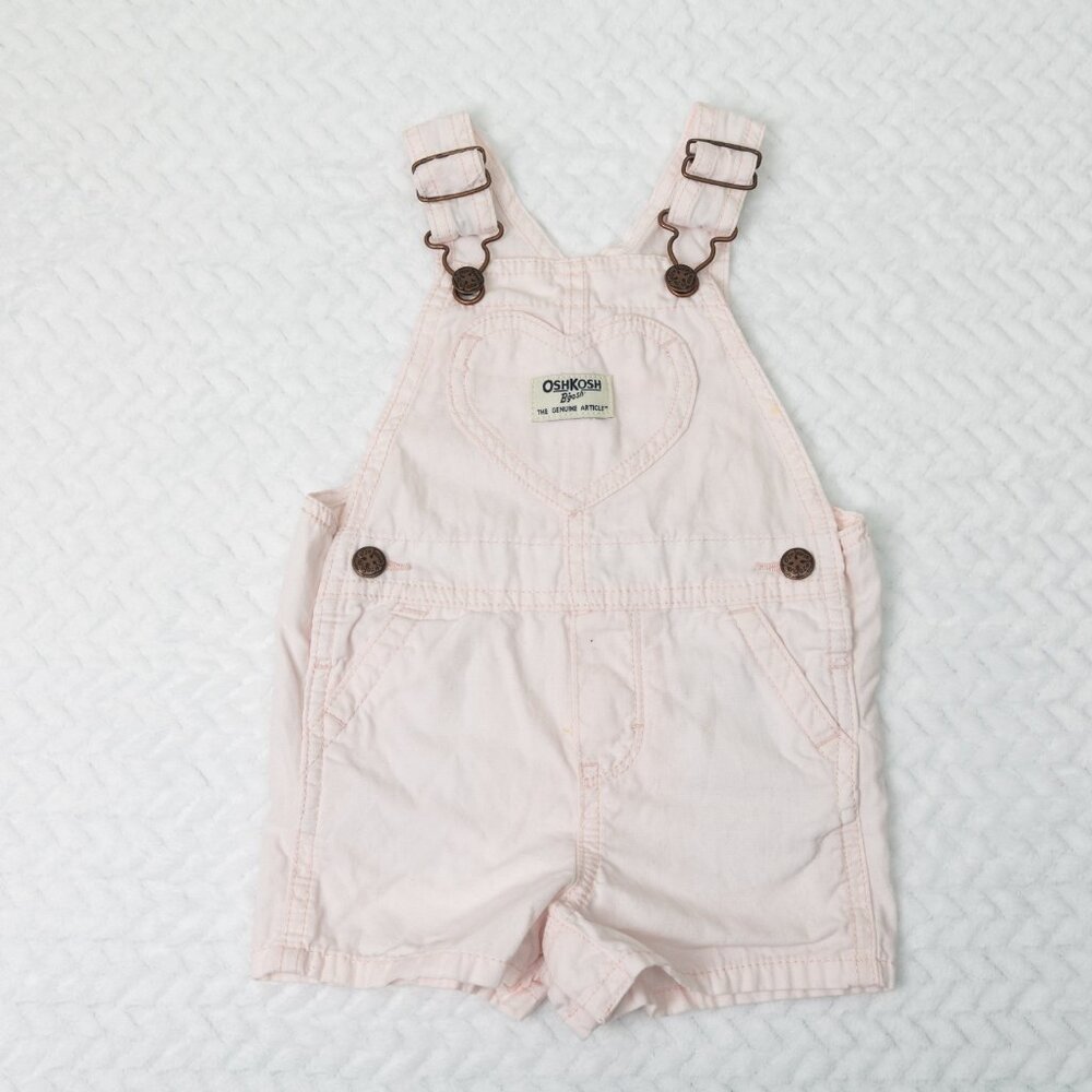 Osh Kosh Bgosh pink short overalls